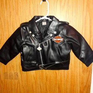 Harley Davidson faux leather 2T jacket